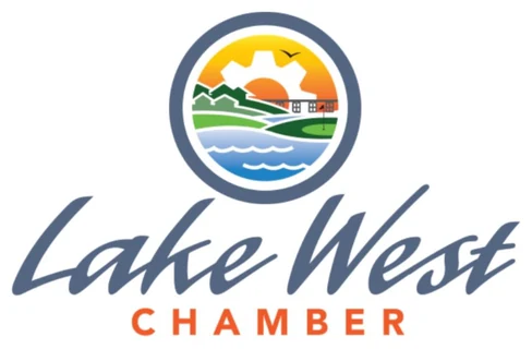 Lake West Chamber logo