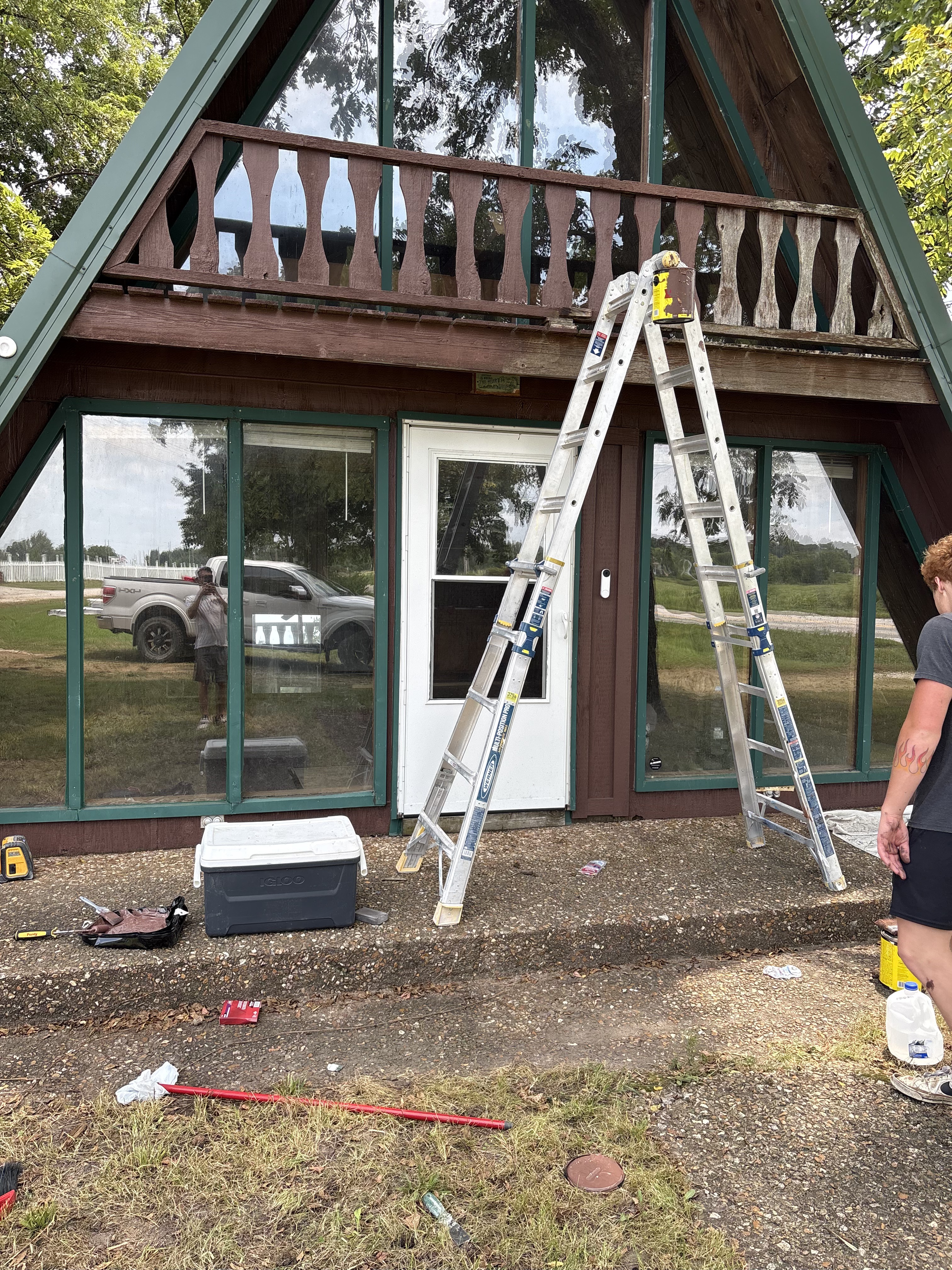 Lake Painters residential painting project at Lake of the Ozarks.